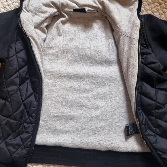 CALVIN KLEIN Jeans Youth Quilted Jacket - Black - Picture 4 of 5